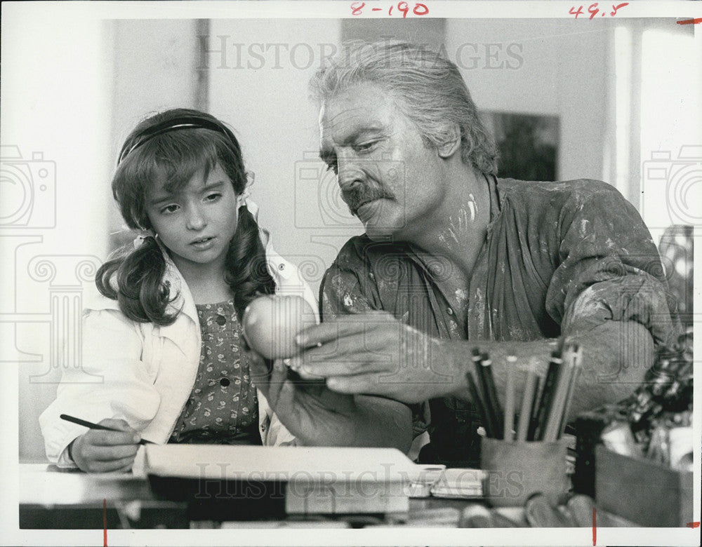 1984 Press Photo &quot;Mistral&#39;s Daughter&quot; Stacy Keach &amp; Charlotte Allen - Historic Images