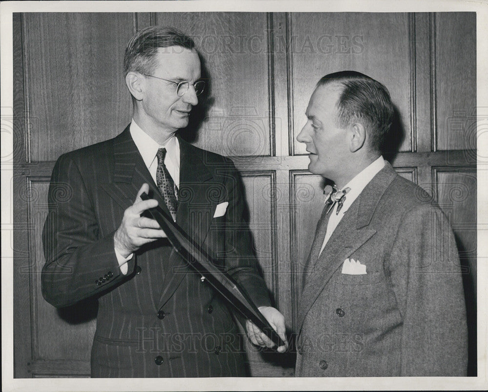 1949 Press Photo William J. Scripps, Radio News Executive - Historic Images
