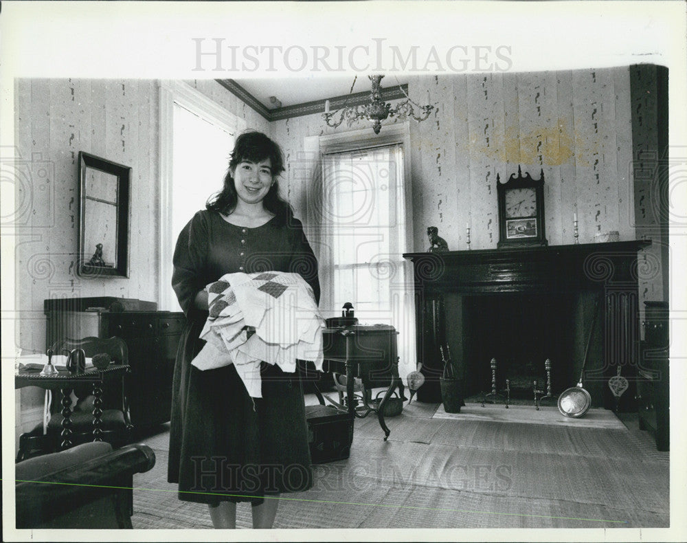 1987 Press Photo &quot;Clarke House 1800&quot; - Historic Images