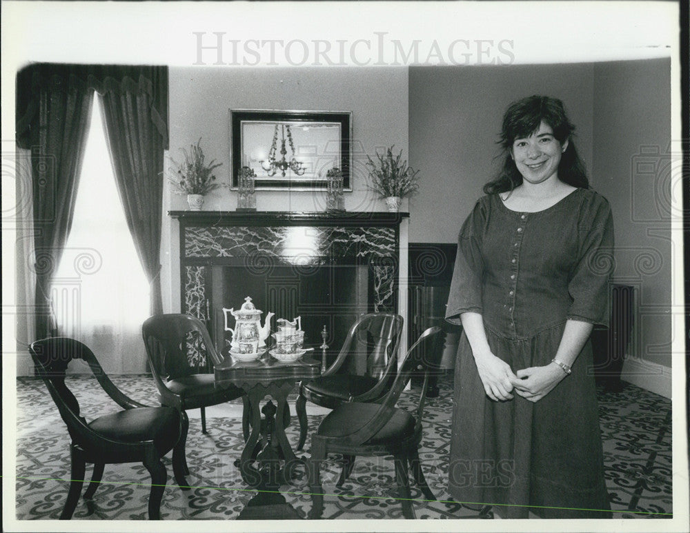 1987 Press Photo &quot;Clark House 1800&quot; - Historic Images