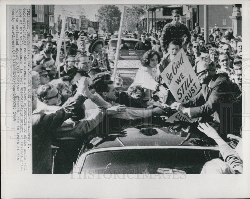 1964 Press Photo &quot;Barry Goldwater&quot; - Historic Images