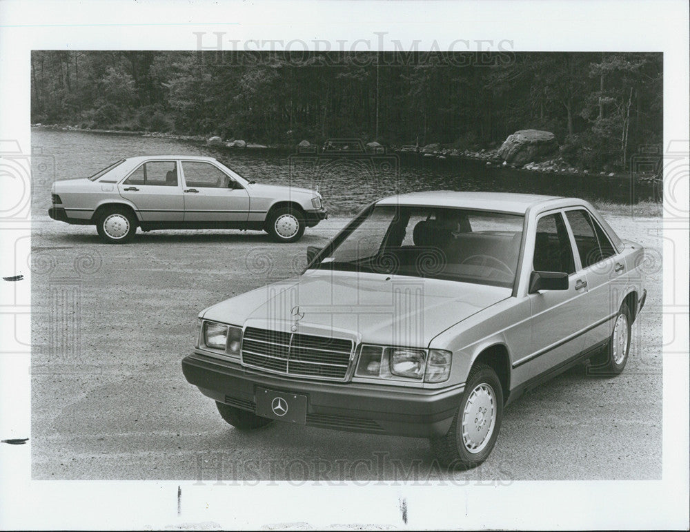 1987 Press Photo 190E 2.3 Mercedes Benz 190 Sedan 51 MPG - Historic Images