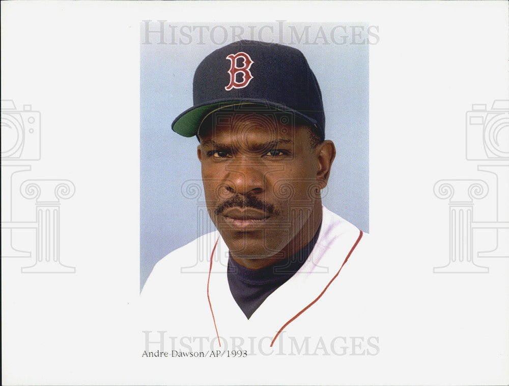 1993 Press Photo of Andre &quot;The Hawk&quot; Dawson - Historic Images