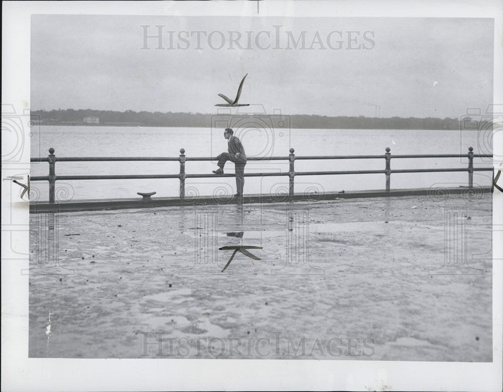 1950 Press Photo Laurent Dauthuille Boxer - Historic Images