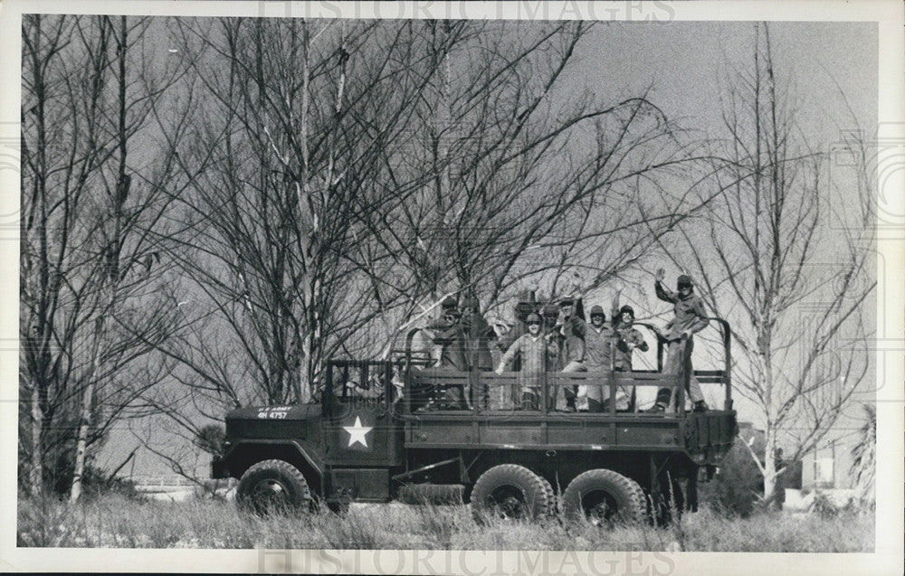 1972 Press Photo National Army Reserve in St. Petersburg, Florida - Historic Images