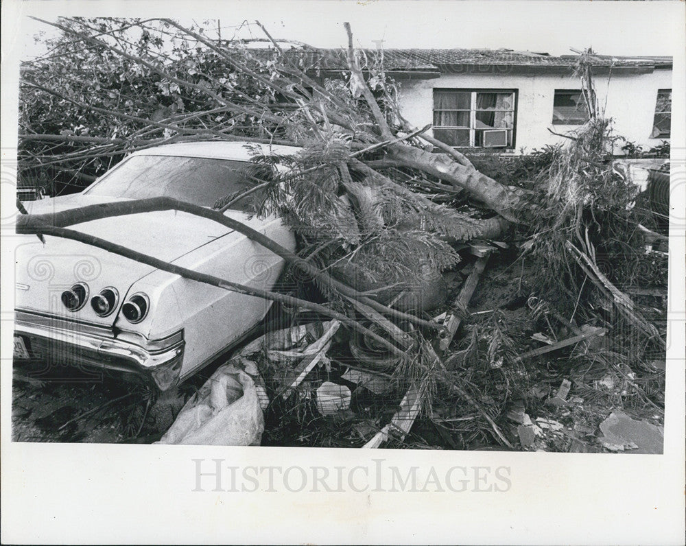 1973 Press Photo Tornado Damage Pinellas County - Historic Images