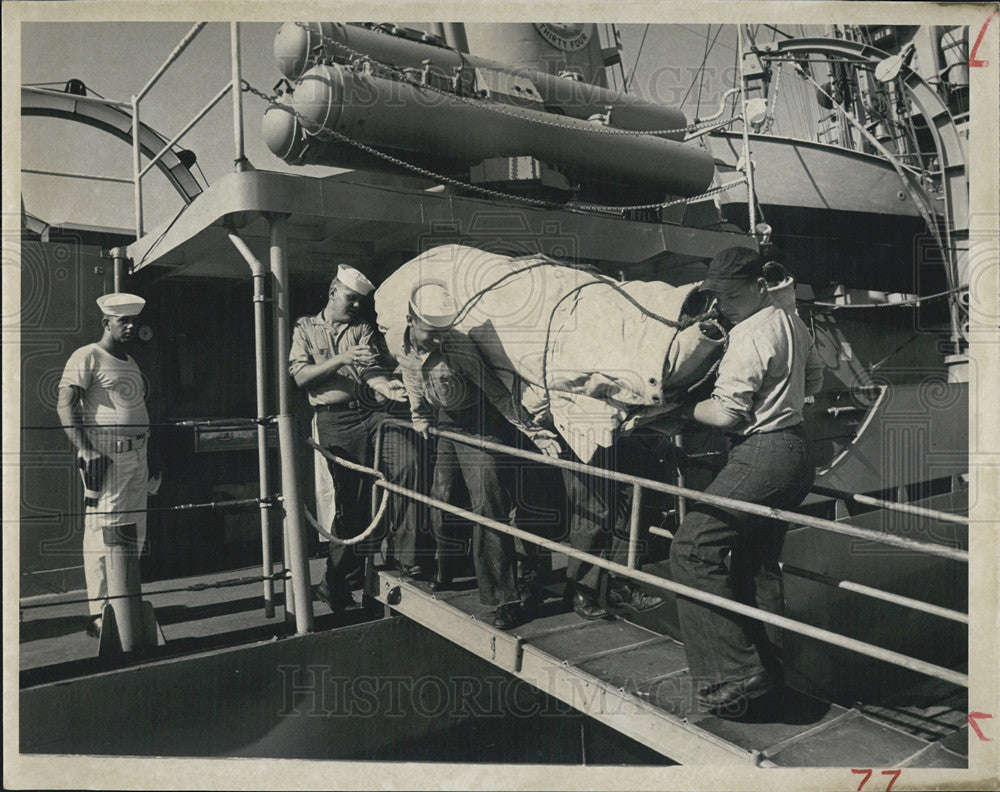 1965 Press Photo USS Greenwood US Navy - Historic Images