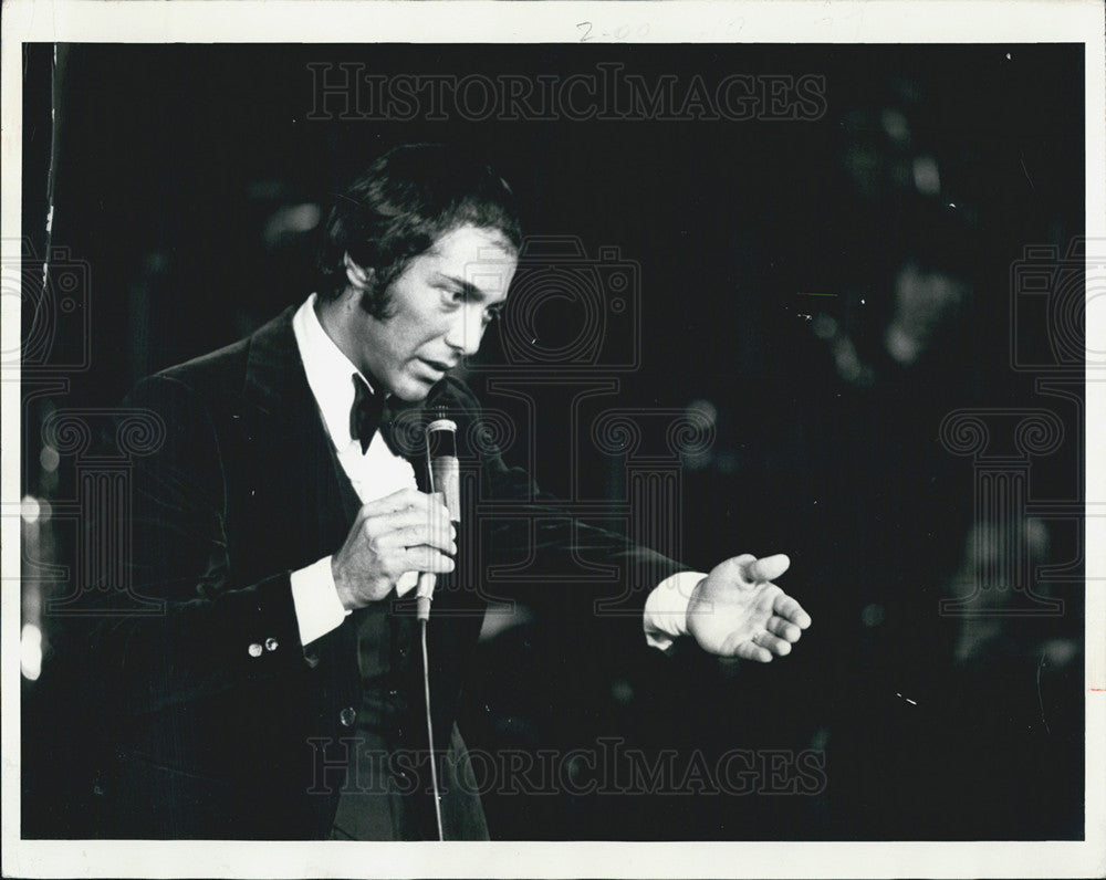 1972 Press Photo Paul Anka - Historic Images