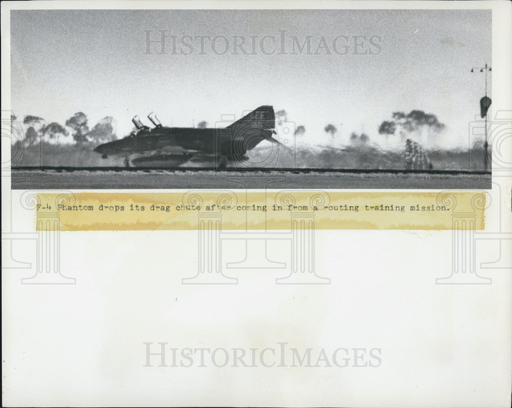 1973 Press Photo F-4 Phantom Aircraft - Historic Images
