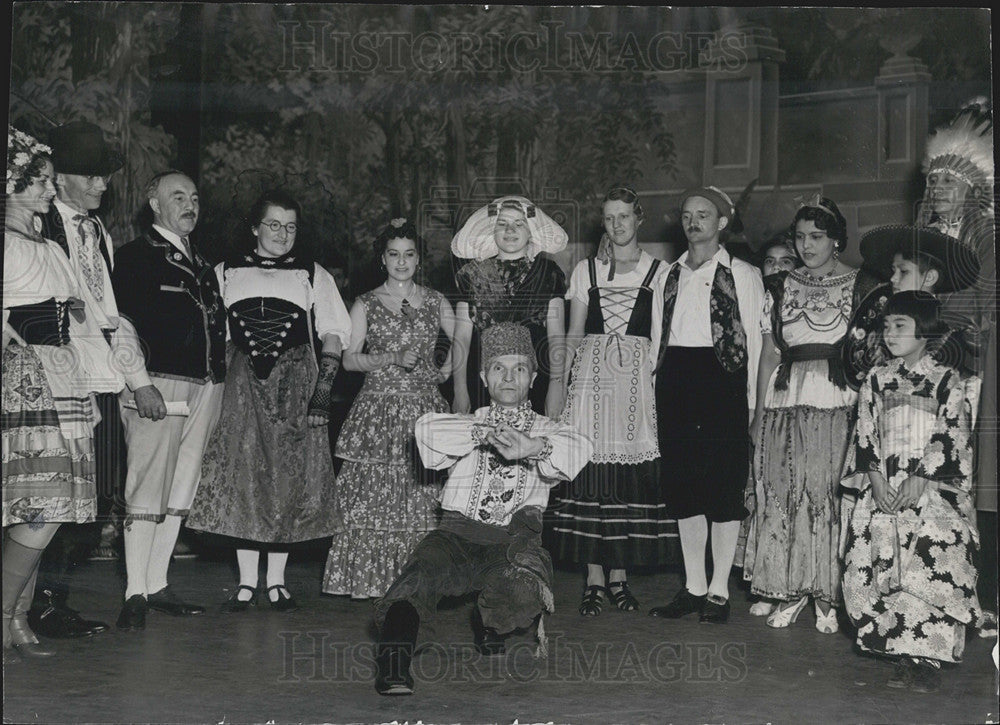 1938 Press Photo Denver Folk Festival - Historic Images