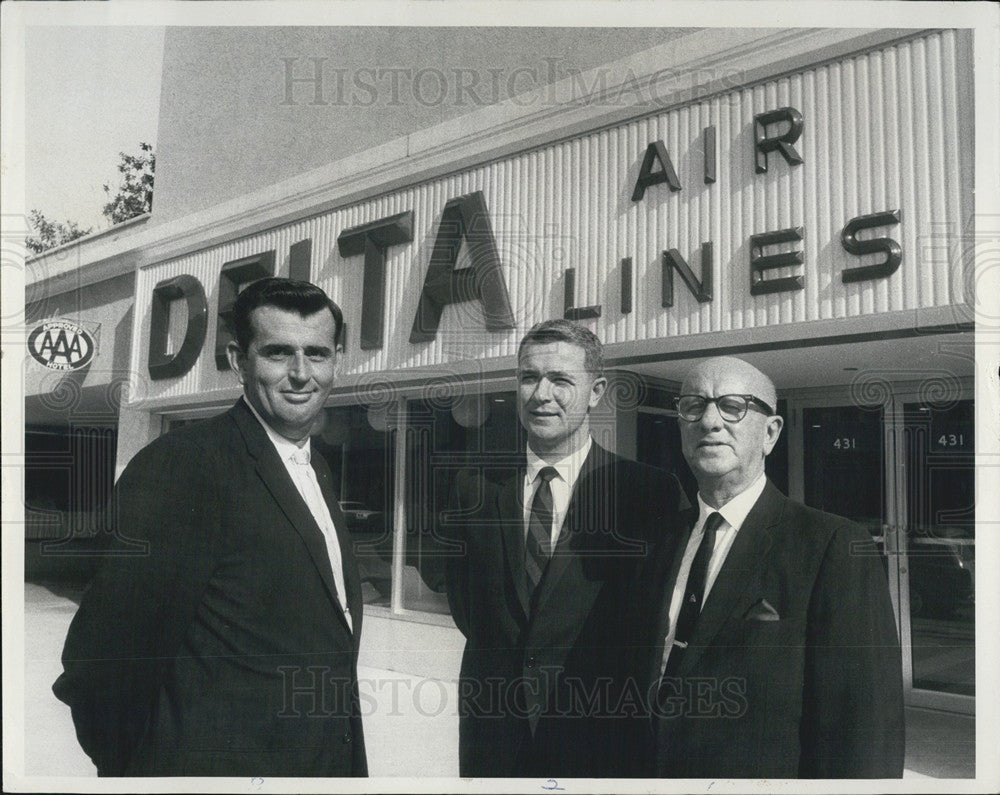 1967 Press Photo New Delta Sales Office - Historic Images