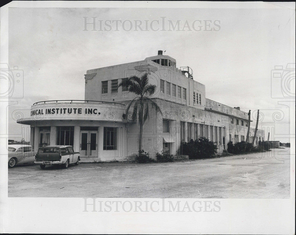 1960 Press Photo Old Tampa Airport Building. - Historic Images