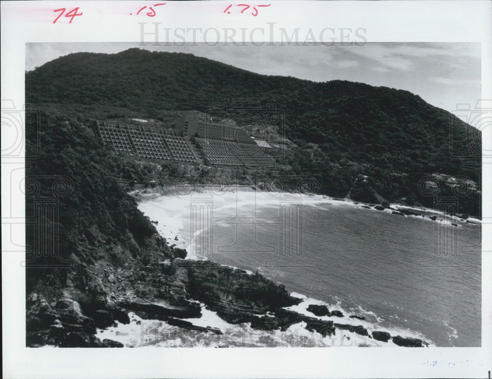 1982 Press Photo Camino Real Beachfront Resorts at Ixtapa - Historic Images