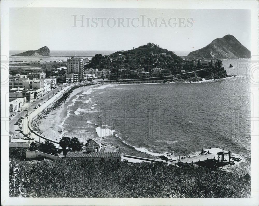 1973 Press Photo Mazaltan Favorite Mexican Vacation Destination - Historic Images