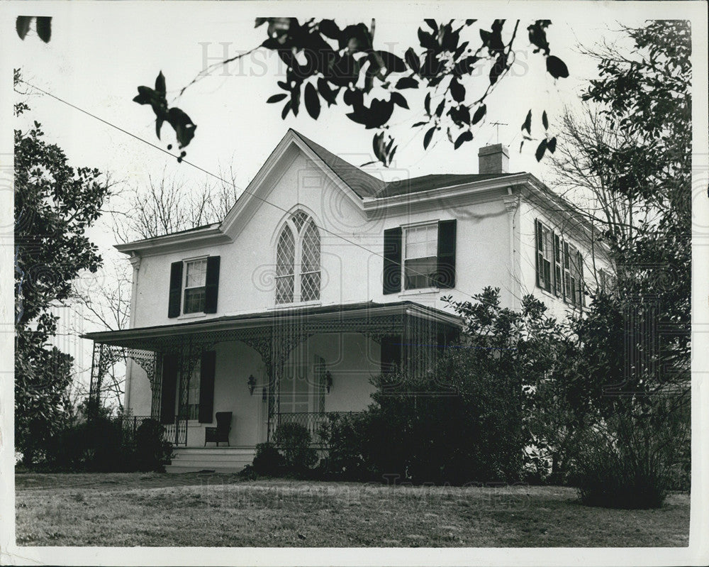 1966 Press Photo Holly Springs Mississippi Pilgrimage &quot;The Magnolias&quot; Home - Historic Images