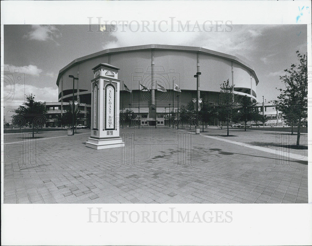 1991 Press Photo Florida&#39;s Suncoast Dome - Historic Images