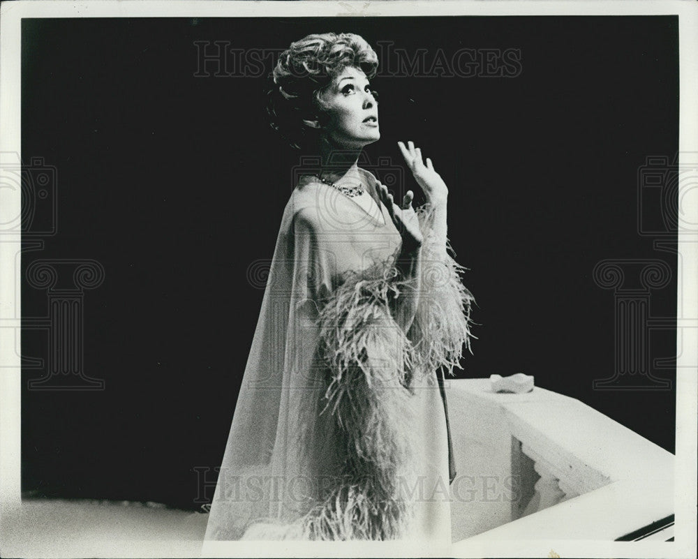 1973 Press Photo Barbara Rush in play &quot;Private Lives&quot; - Historic Images