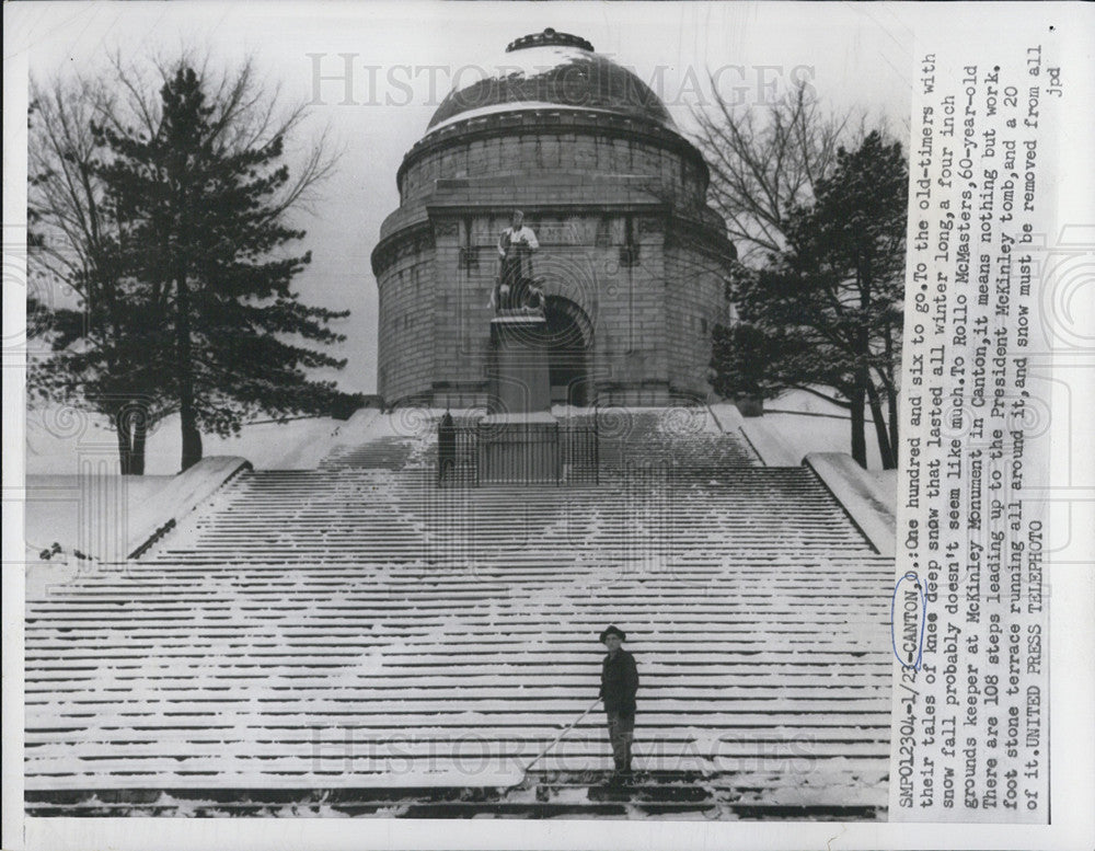 1923 Press Photo President McKinley&#39;s tomb - Historic Images