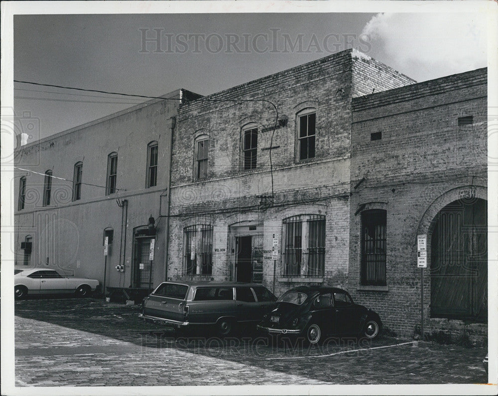 1970 Press Photo 119 Whiting Street In Tampa Florida Before Restoration - Historic Images