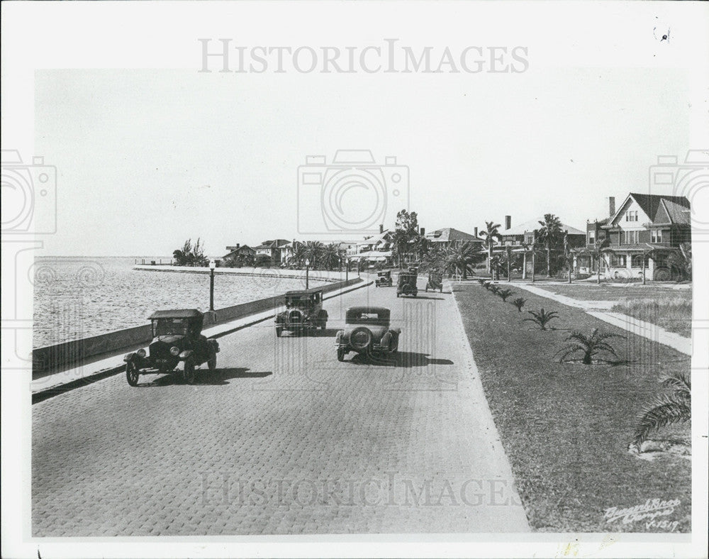 1992 Press Photo Copy of 1927 Bayshore Boulevard - Historic Images