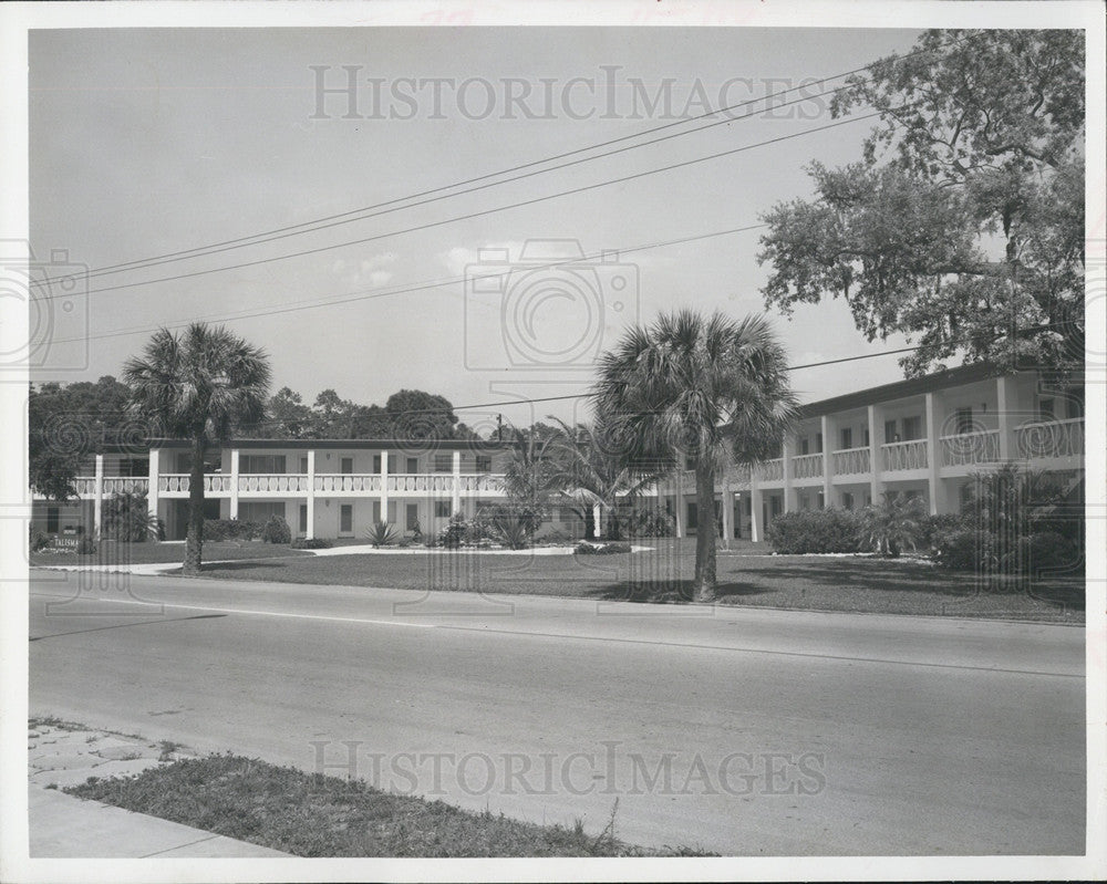 1966 Press Photo Talisman Apartments - Historic Images