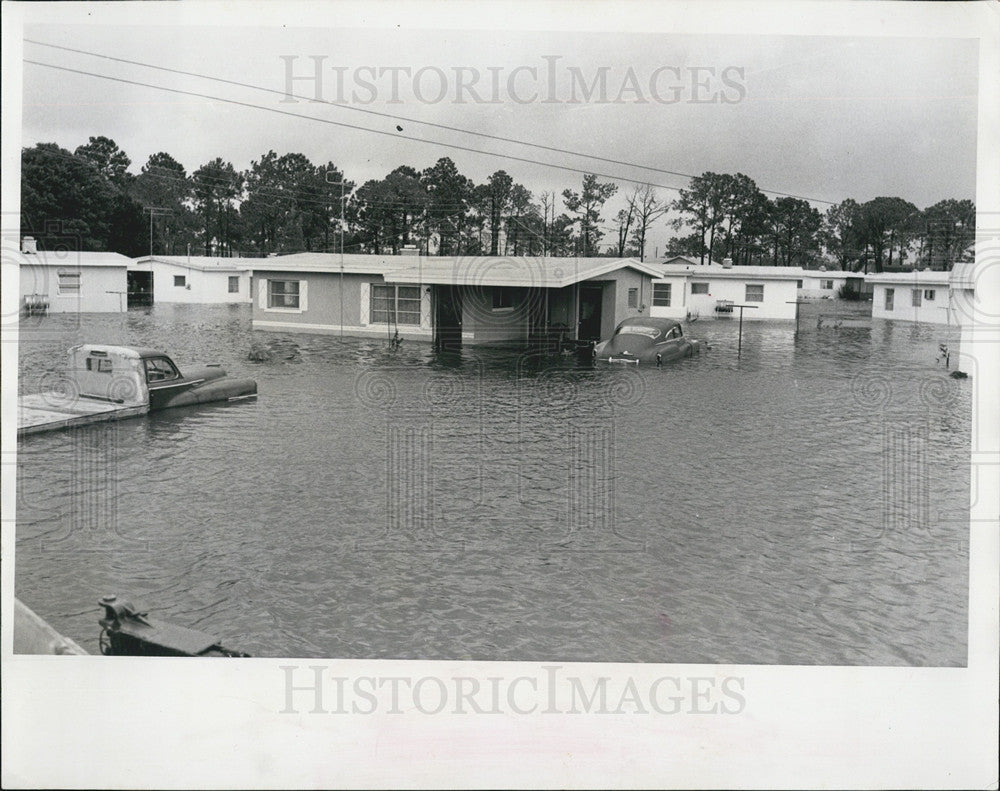 1960 Press Photo Storm Damage in Florida - Historic Images