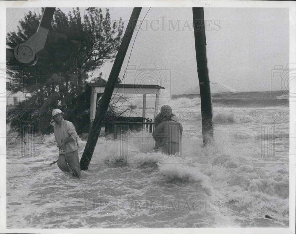 1960 Press Photo Storms Florida - Historic Images