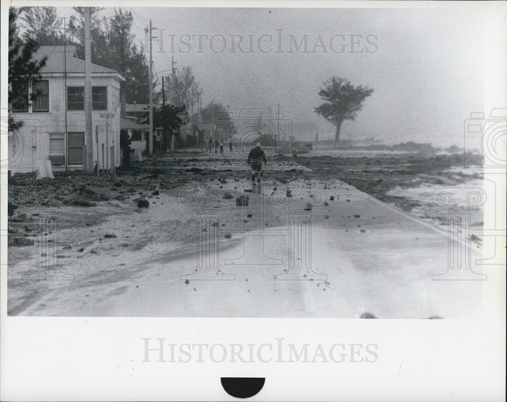 1972 Press Photo Hurricane Agnes, Florida - Historic Images