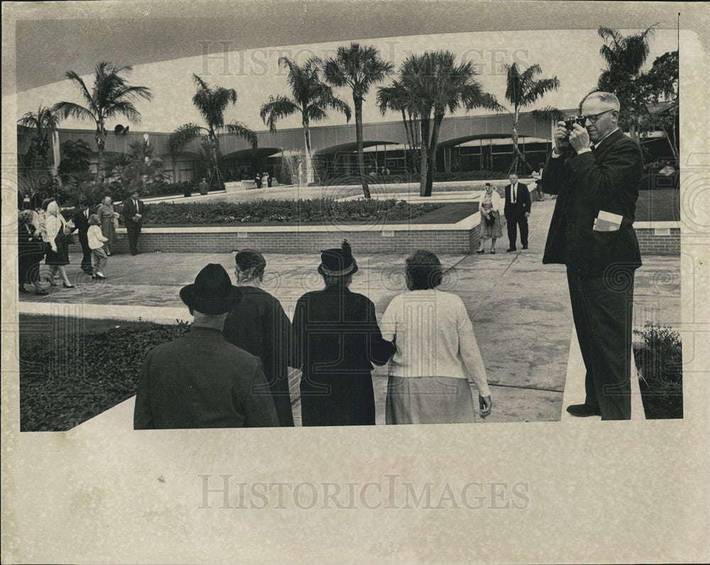 1965 Press Photo Tampa&#39;s bew Curtis Hixon Hall - Historic Images