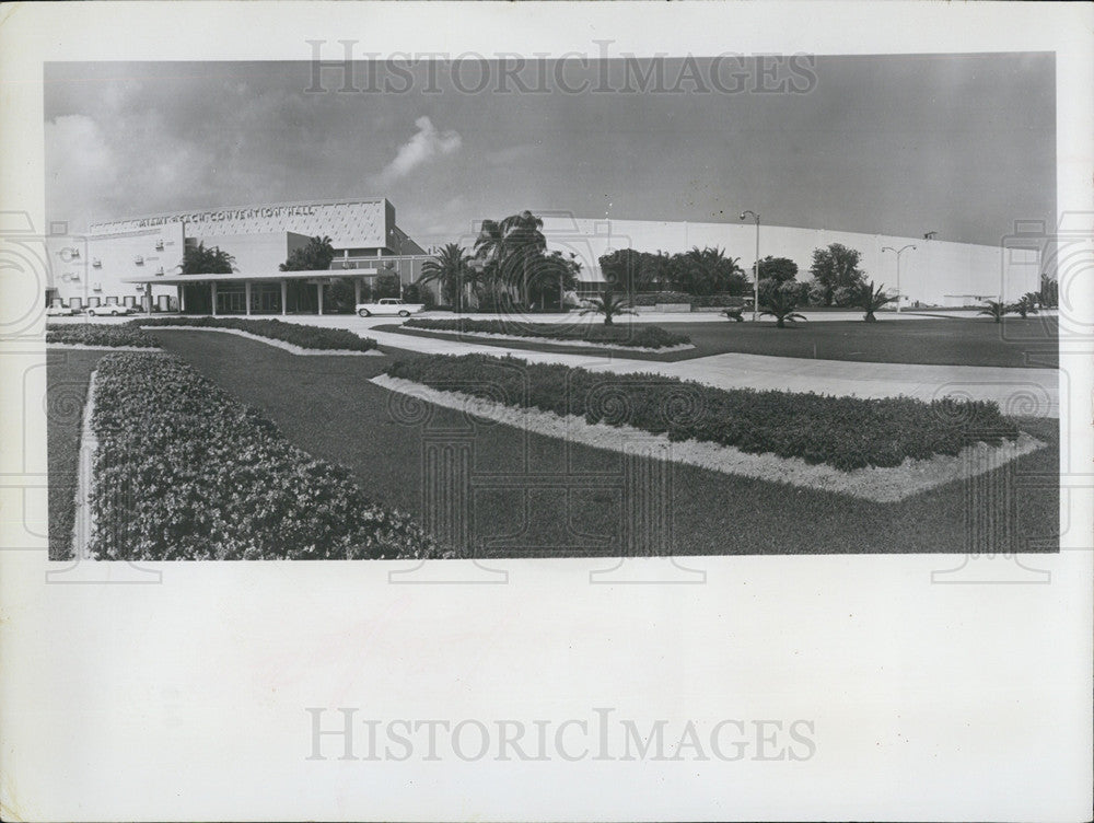 1968 Press Photo Miami Beach,Fla Convention Hall - Historic Images