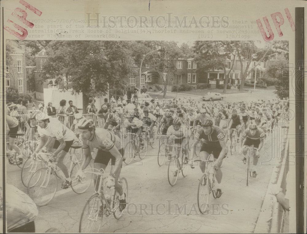 1976 Press Photo Olympic Games - Historic Images