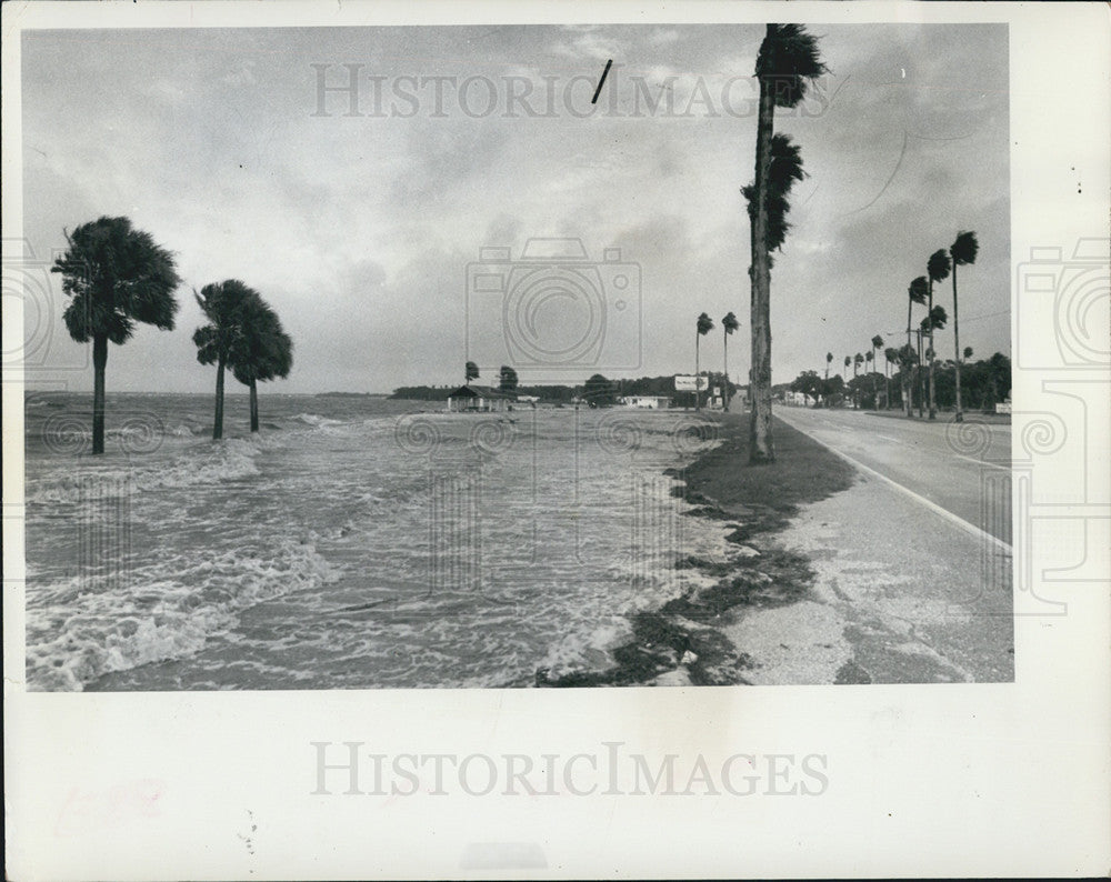 1972 Press Photo Courtney Campball Parkway Waters Florida - Historic Images