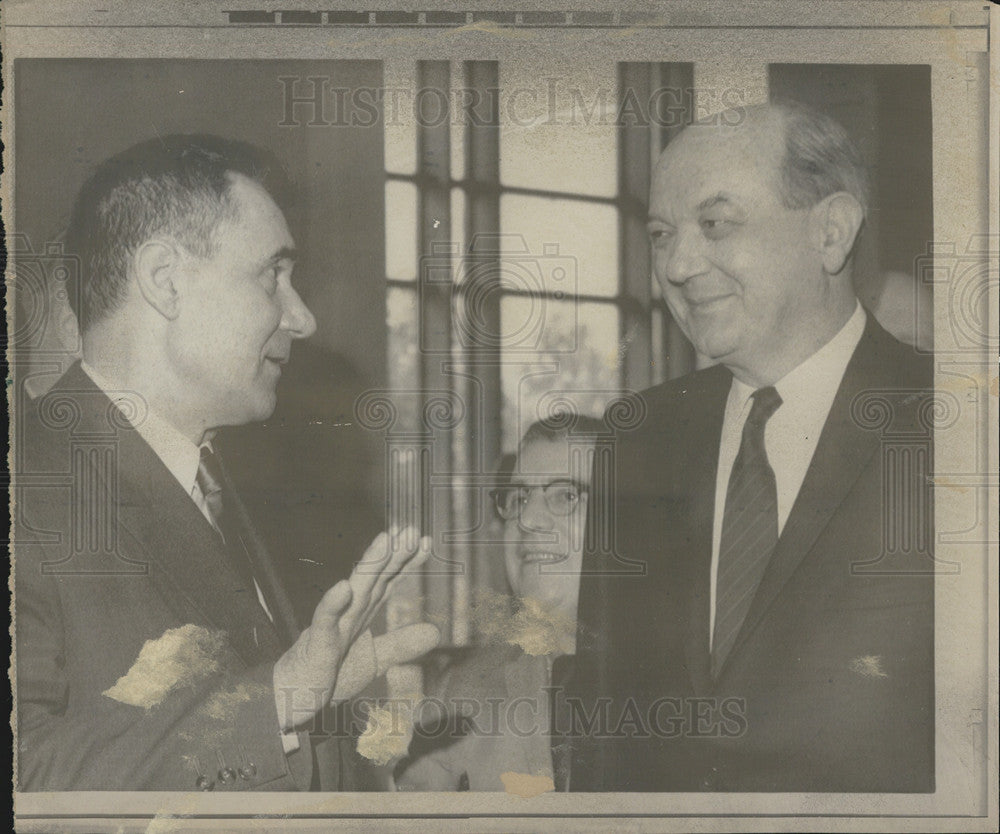 1968 Press Photo Andrei Gromyko Soviet Military Secretary of State US - Historic Images