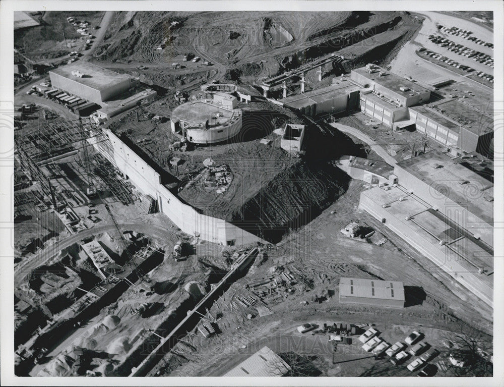 1961 Press Photo Aerial View Zaero Gradient Proton Synchrotron Atom Smasher - Historic Images