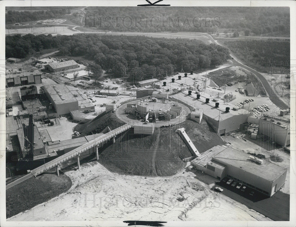 1963 Press Photo Argonne National Laboratory, Zero Gradient Synchroton Complex - Historic Images