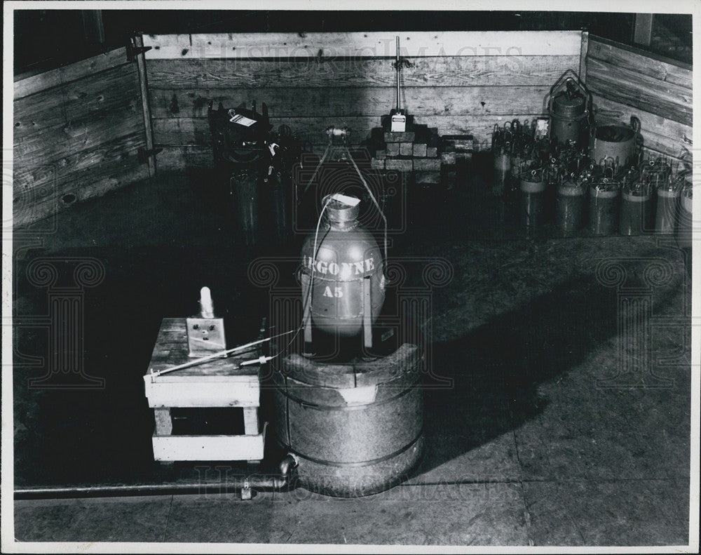 1948 Press Photo Argonne National Laboratory Torpedo Science - Historic Images