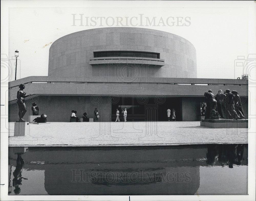 1975 Press Photo Hishborn Museum, Washington, DC - Historic Images