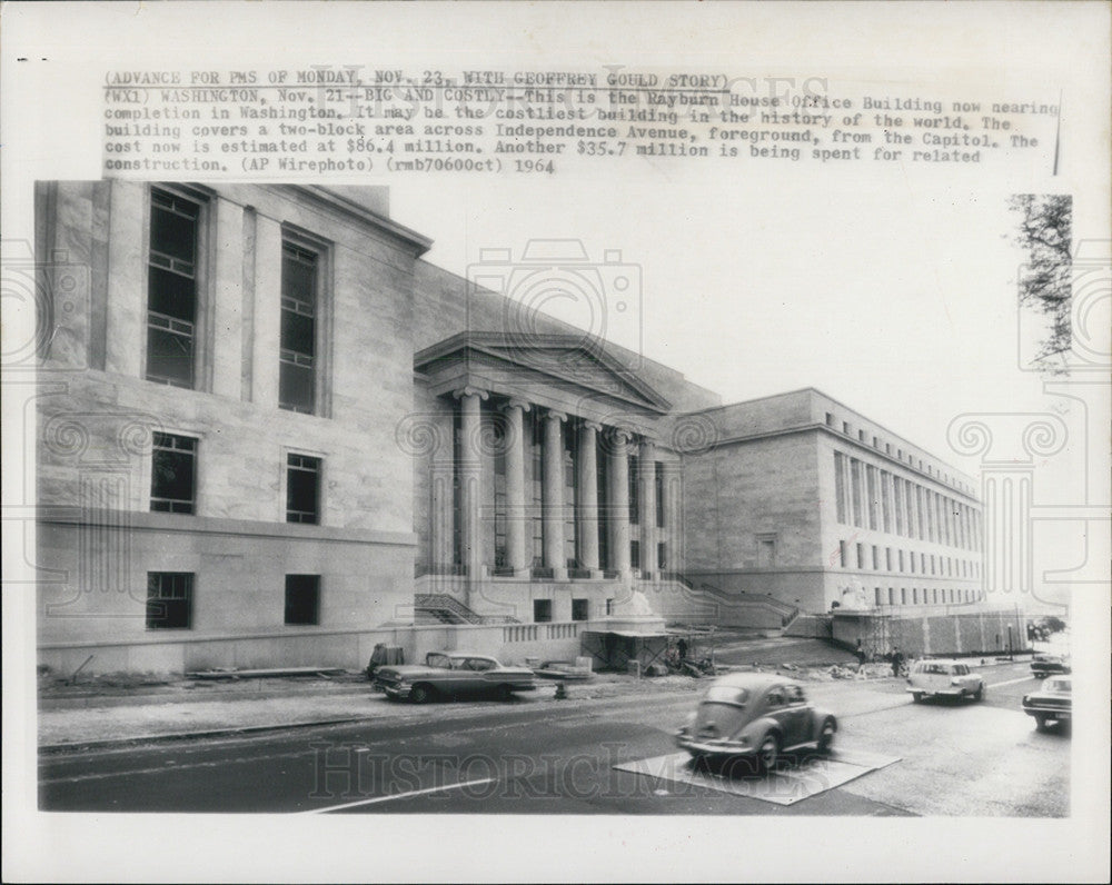 1964 Press Photo Rayburn Office Building - Historic Images