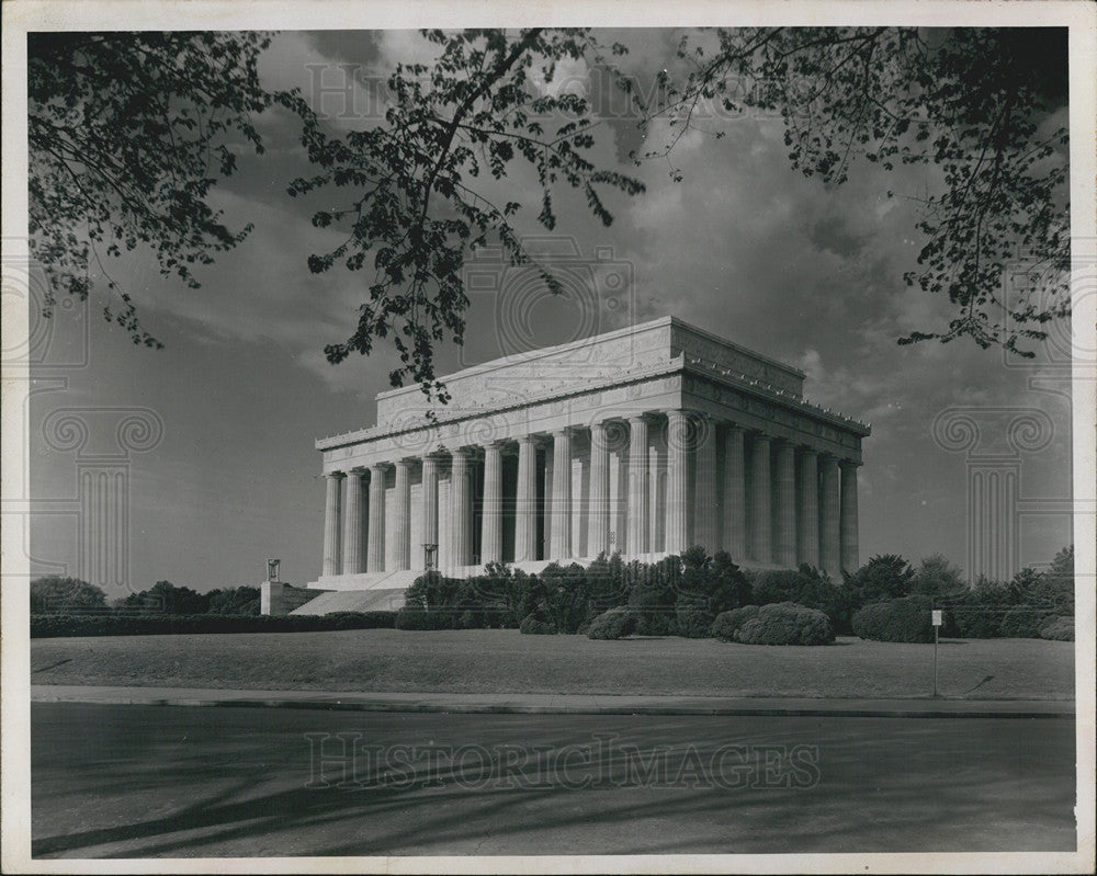 1963 Press Photo Lincoln Memorial - Historic Images