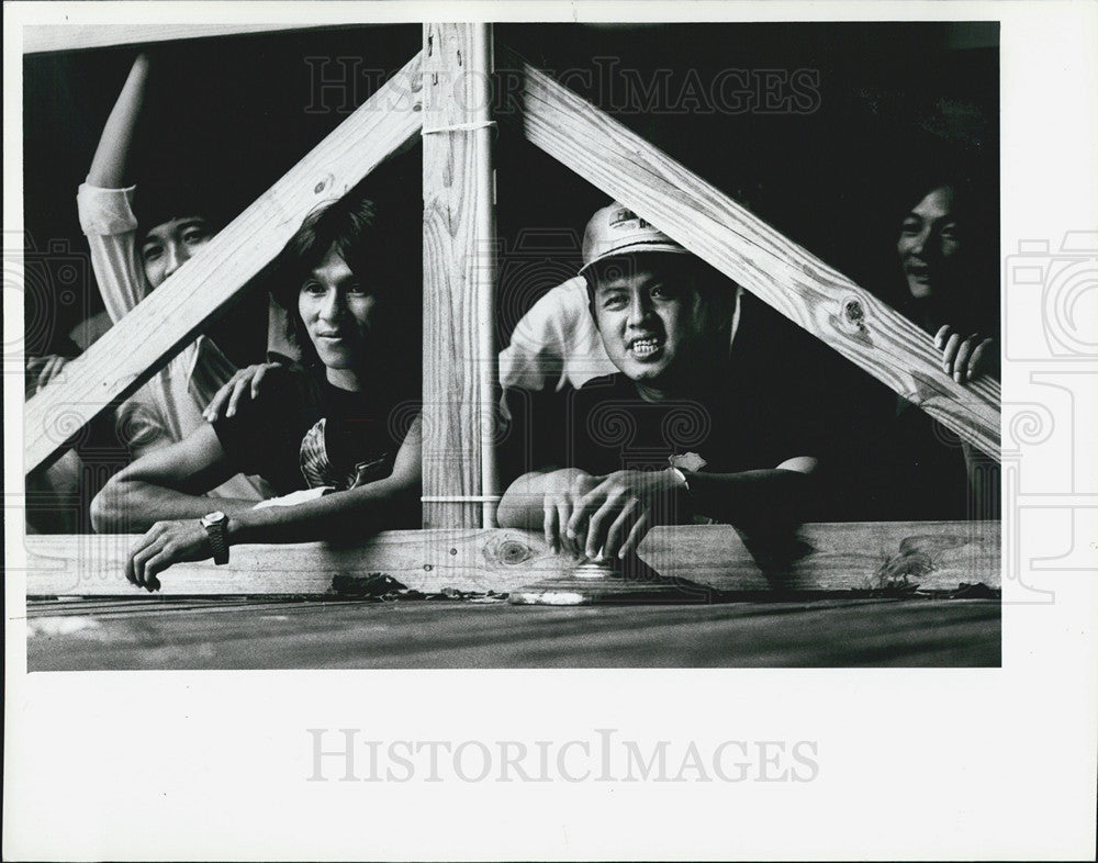 1981 Press Photo Mid Autumn Lantern St. Petersburg Festival - Historic Images