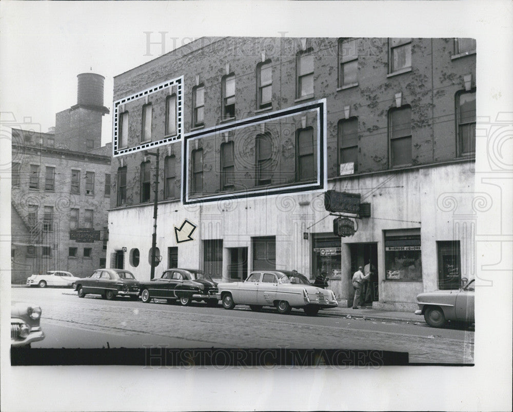 1955 Press Photo Casino is Busted - Historic Images