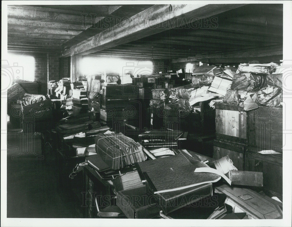 Press Photo Filing System of Federal Government - Historic Images