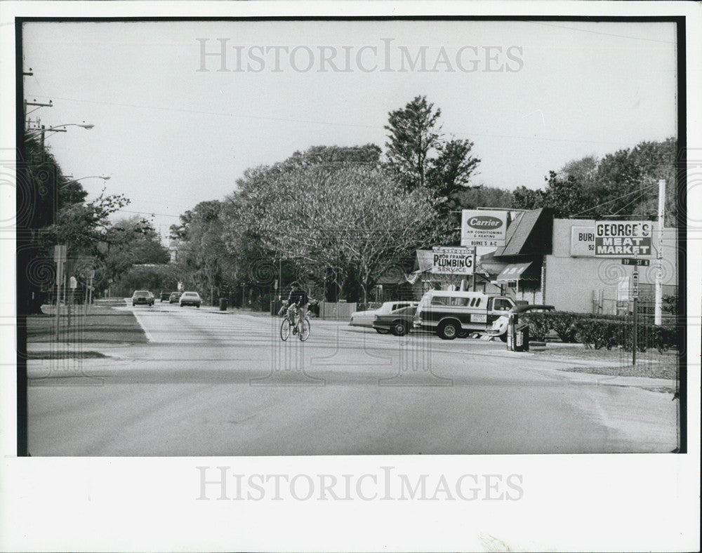 1990 Press Photo Produce Stands, Nurseries, Restaurants, Haines Road - Historic Images