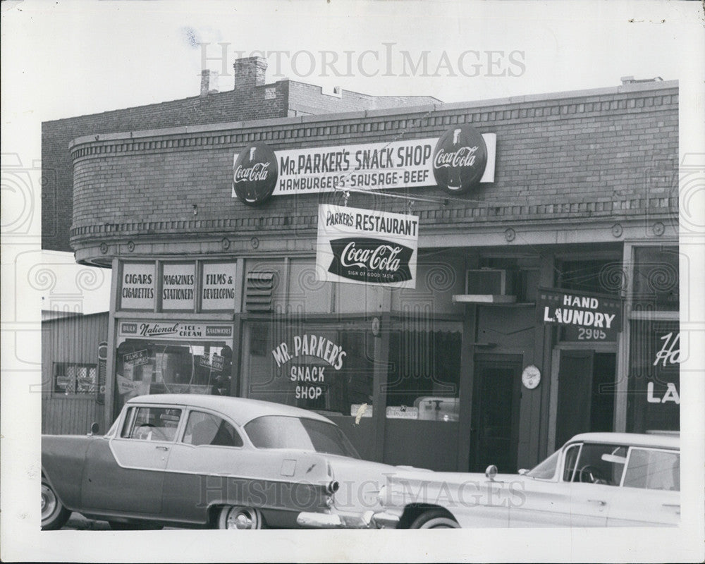 1980 Press Photo Parker&#39;s Lunch Room - Historic Images