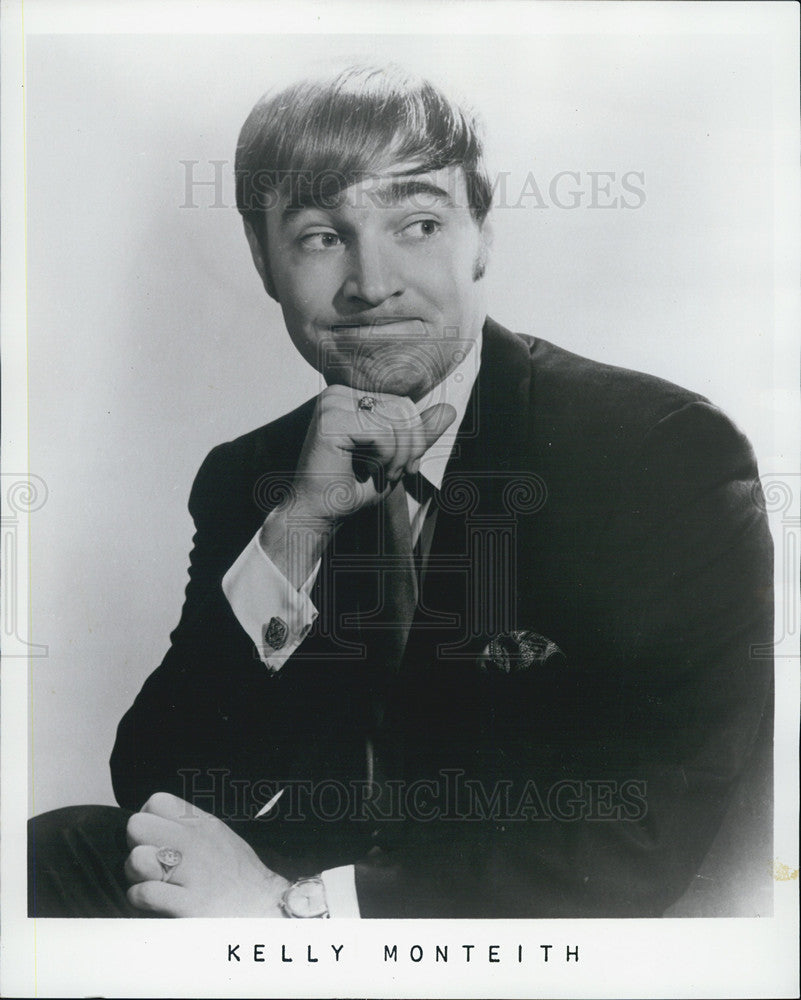 Press Photo Comedian Kelly monteith - Historic Images