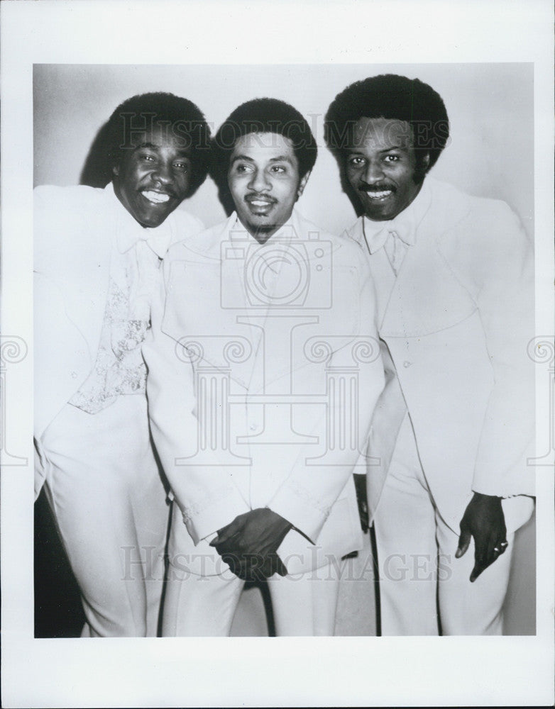 1976 Press Photo American Rhythm &amp; Blues Musical Group The O&#39;Jays - Historic Images