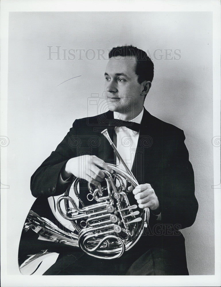 1972 Press Photo Richard Oldberg, American Musician. - Historic Images