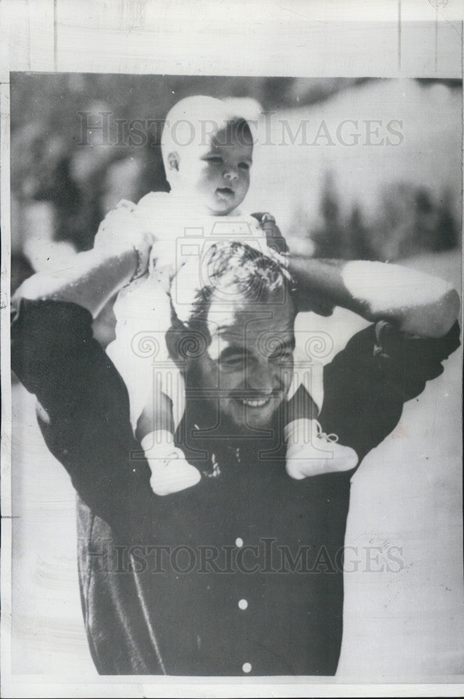 1957 Press Photo Prince Rainier of Monaco - Historic Images