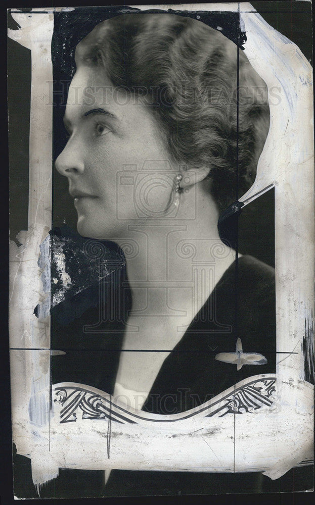 1933 Press Photo Mrs Alice Steele - Historic Images