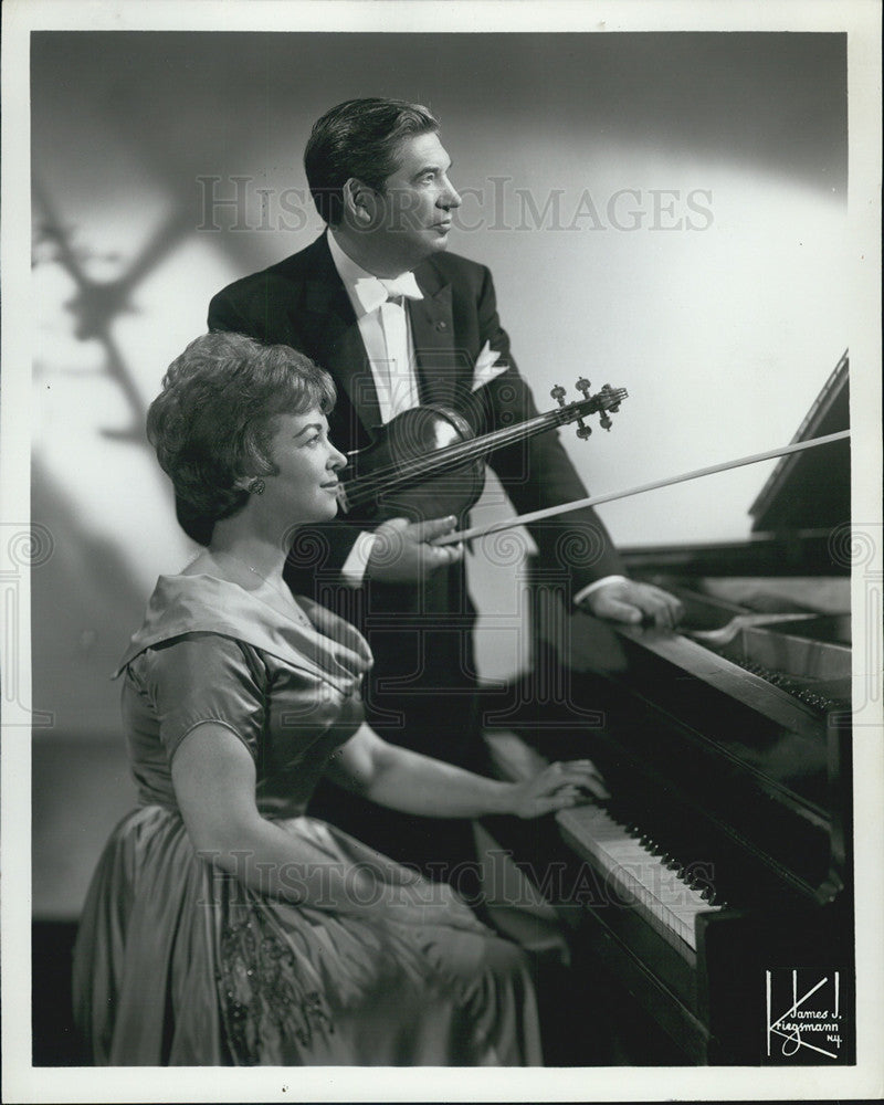 1966 Press Photo Sylvia Benno Rabinof Chicago Chamber Music - Historic Images